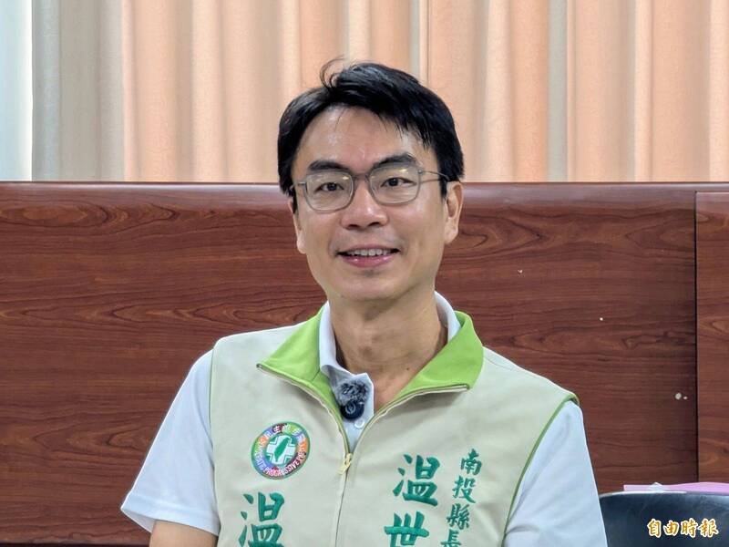 南投縣長選舉抽中2號!温世政:縣民值得更好的縣長