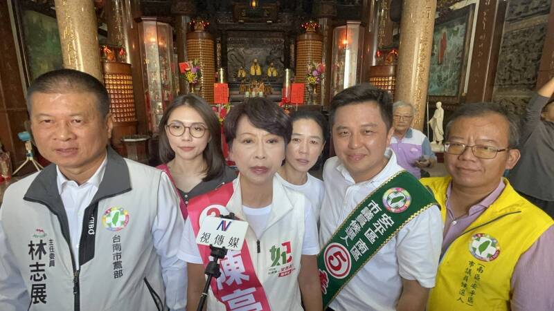 陳亭妃南區車掃拚選戰 提文化觀光升級盼遊客多住1晚