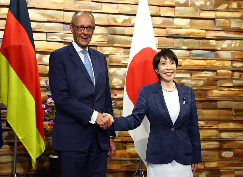 德日峰會表態抗中!德總理梅爾茨:聯合國憲章禁動武原則適用台海