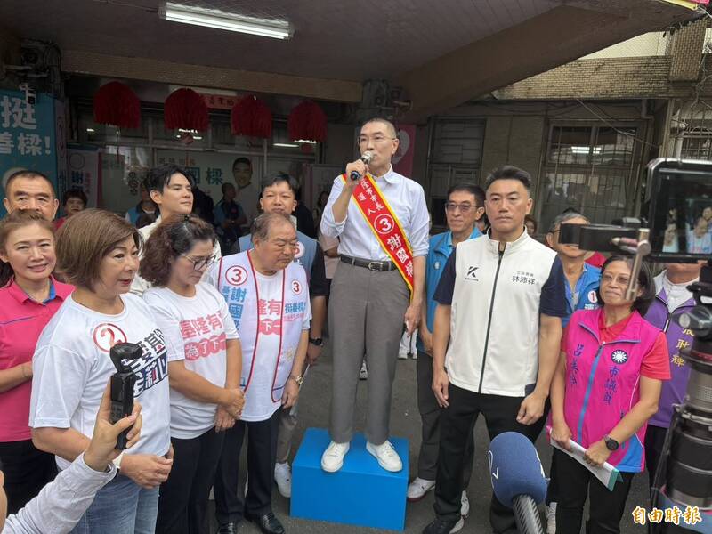 競選總部今揭牌 謝國樑:11/28出來投票挺善樑