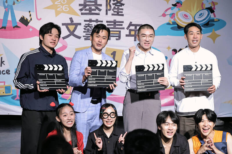 基隆「在地好演員」藍鈞天、陳彥廷與青年交流 謝國樑:政策願景具體實踐