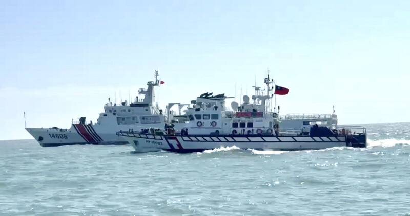 中國海警船1天2闖金門還廣播促統 海巡艇霸氣回嗆