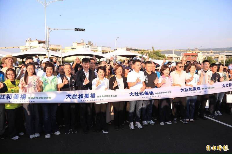 等了20年！大肚和美橋通車  兩地車程縮短至3分鐘