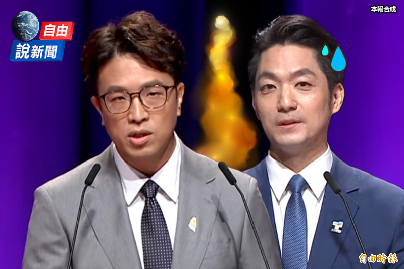 自由說新聞》沈伯洋辯論戰力爆表!金句連發「反殺」蔣萬安露出馬腳