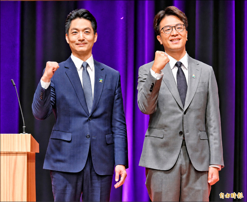 北市長選舉電視辯論 蔣萬安:多元包容 沈伯洋:市民優先