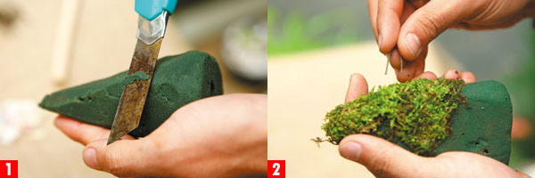 當做禮物也很棒的「耶誕小盆栽」創意DIY