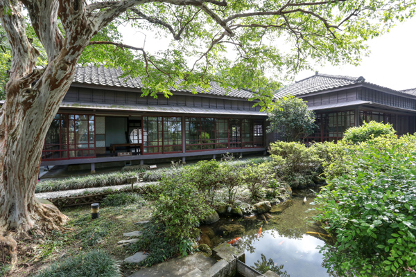 太子賓館優美的日式庭園，讓人產生置身日本的錯覺。