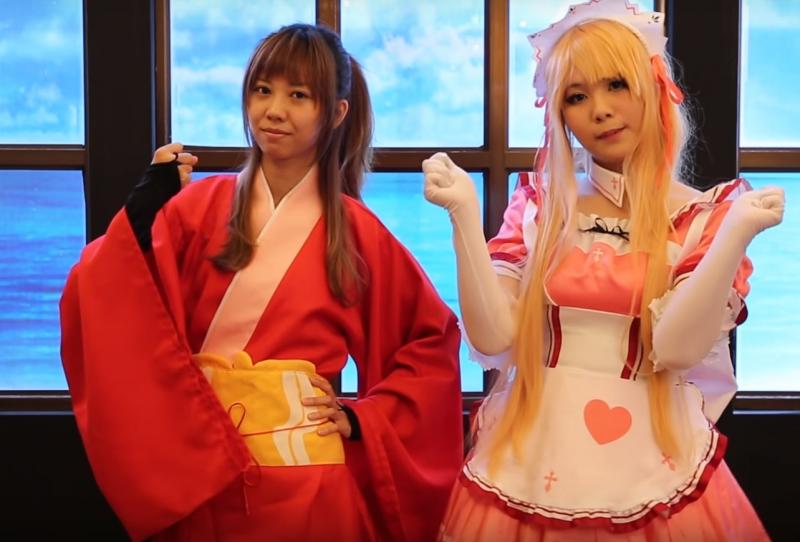 用餐客人可以免費穿戴餐廳精心準備的cosplay服裝與各式道具，到攝影棚拍得過癮。