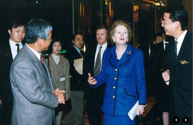 西華飯店曾經接過知名政要，包括英國前首相柴契爾夫人曾於1992年、1996年兩度下榻。（取自台北西華飯店官網）