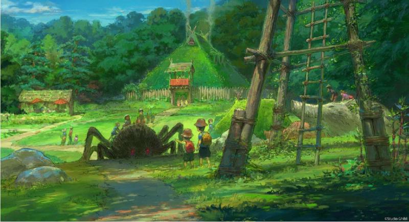 物怪之里區。（圖片擷取自Studio Ghibli）