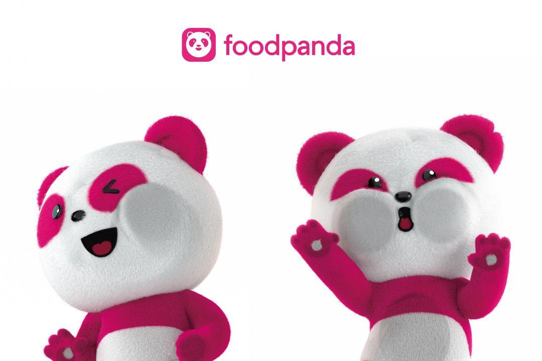 外送平台foodpanda最新品牌大使胖胖達Q萌模樣亮相。（圖／foodpanda提供）