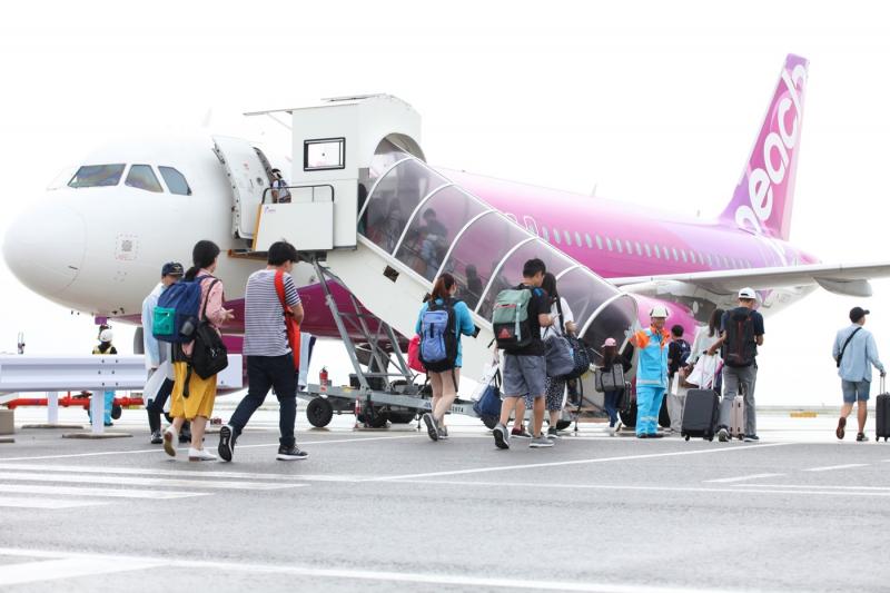 以關西機場為基地的樂桃航空航班已全面恢復正常。（樂桃提供）
