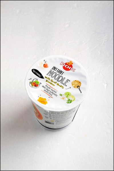 Picnic速食杯麵（泰式酸辣蝦湯口味）／45元（記者陳宇睿／攝影）