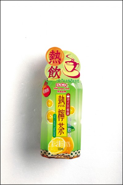 香港熱檸茶／29元（330ml（記者陳宇睿／攝影）