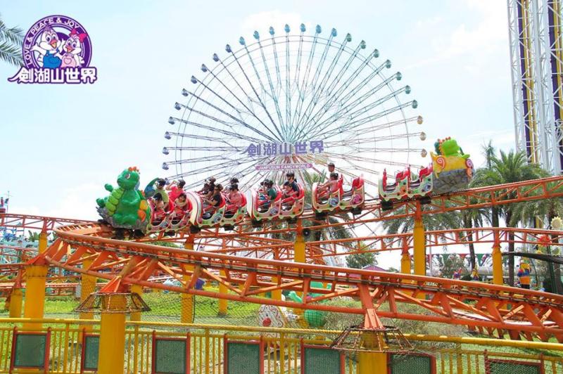 第二人購買劍湖山入園票，僅需銅板價28元。