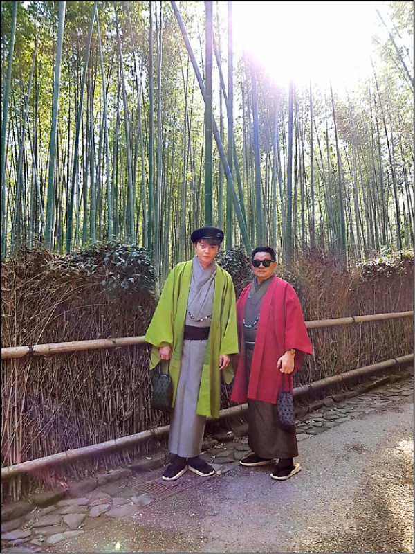 京都嵐山的竹林之道是許富凱推薦可以優閒散步的地點。（圖片提供／時代創藝）
