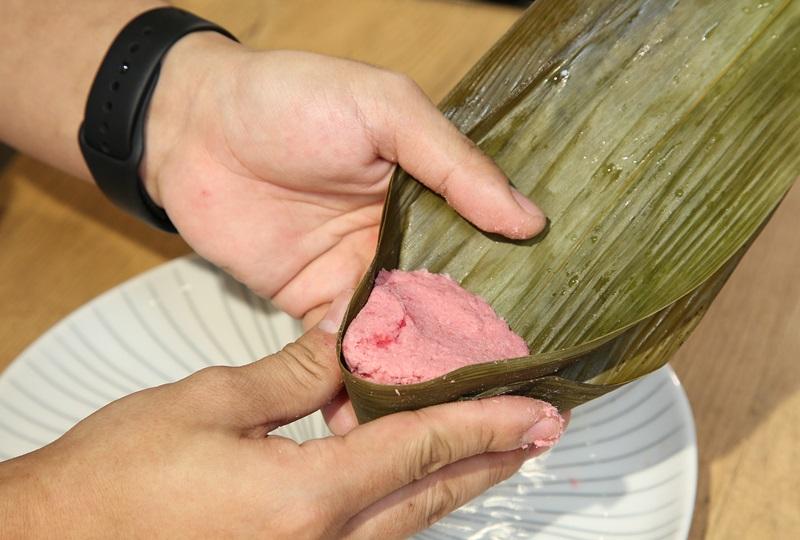 甜在心鮮食粽步驟3（記者沈昱嘉／攝影）