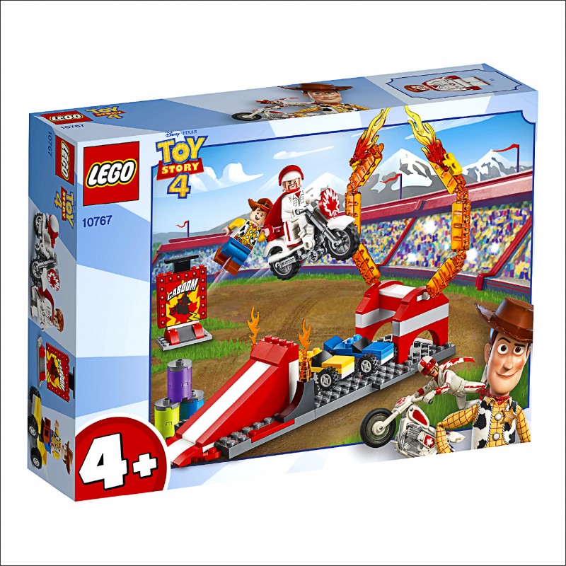 Duke Caboom’s Stunt Show卡蹦公爵的特技表演／799元（圖片提供／LEGO樂高積木）