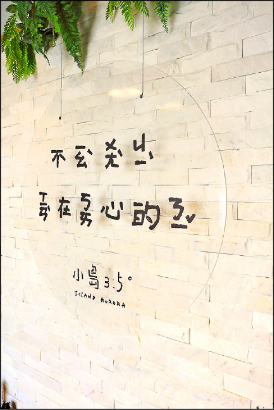 「不要忘記現在開心的你」是小島3.5度想傳遞給所有孩子的話語，希望每個小孩都能記住這些快樂的時刻。（記者李惠洲／攝影）