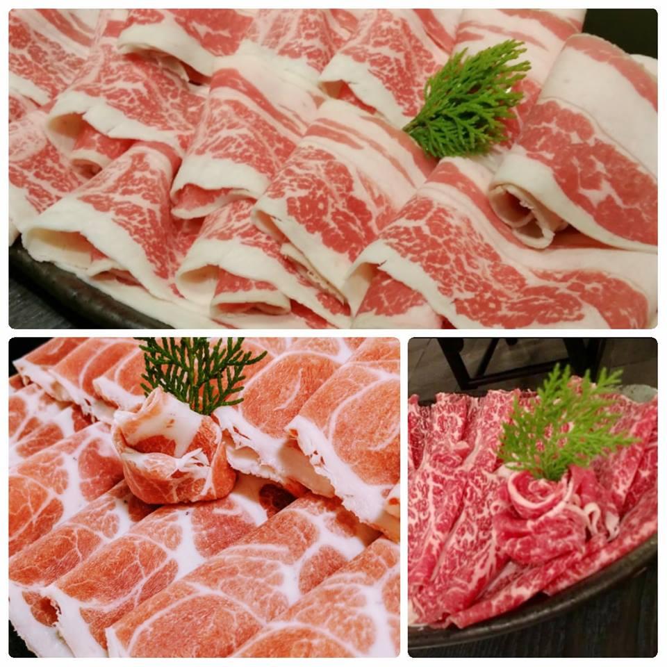 老豆府贈送的肉片還是Prime等級的冷藏熟成牛肉或溫體豚肉。（圖／截自老豆府粉專）