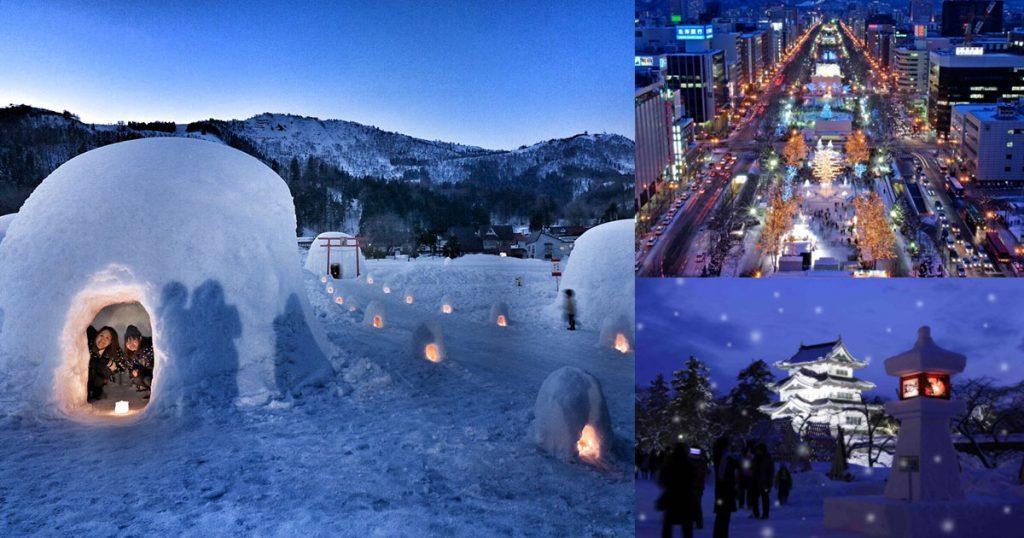 此生必看白色絕景！2020日本「８大特色雪祭」浪漫雪夜還入選夜景文化遺產