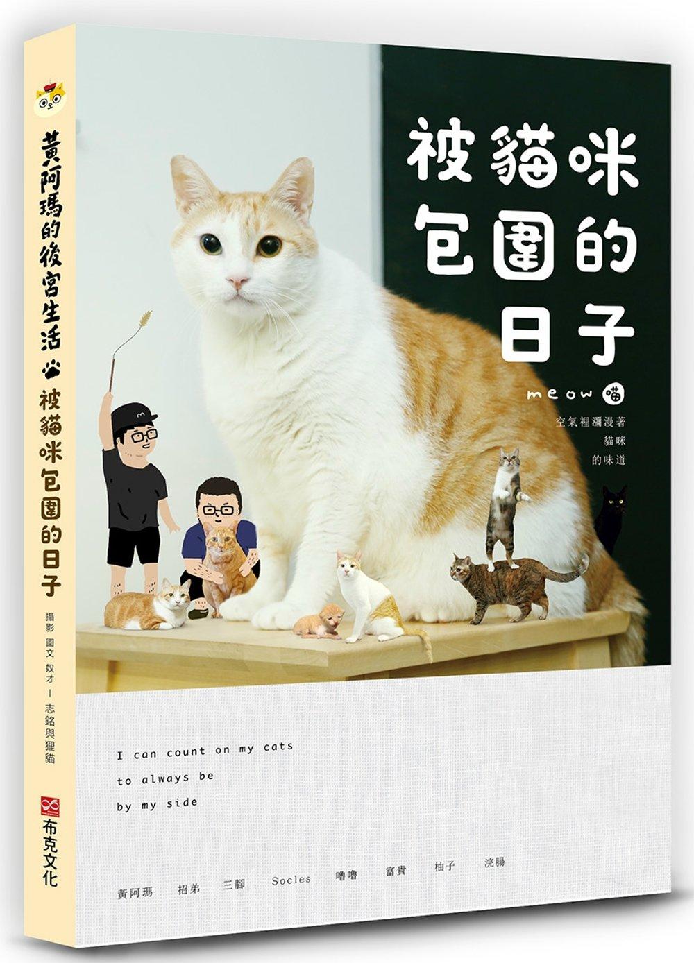 《黃阿瑪的後宮生活：被貓咪包圍的日子》／原價350元、特價315元。（圖片提供／博客來）