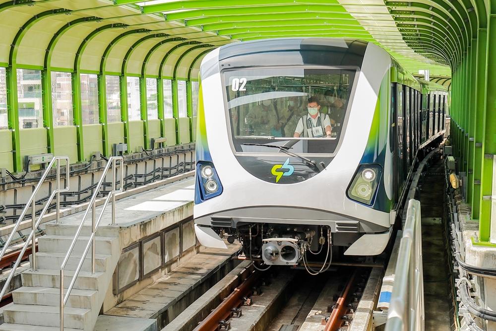 台中捷運綠線取得營運許可，近期將試營運及正式通車。（市府提供）