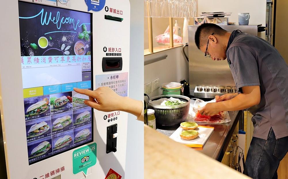 「Self Serve」為一人作業餐廳，點餐取餐皆為自助式。（圖／進食的巨鼠提供）