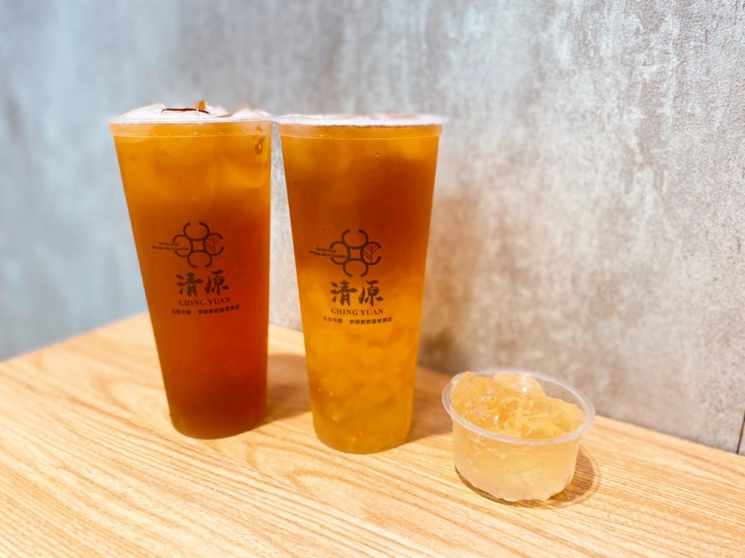 香蜜紅茶$35元、蜜凍紅茶$45元。
