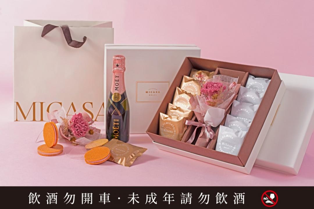 Micasa Dolci 迎接母親節，推出多款聯名禮盒搶先開放預購。（圖／Micasa Dolci提供）