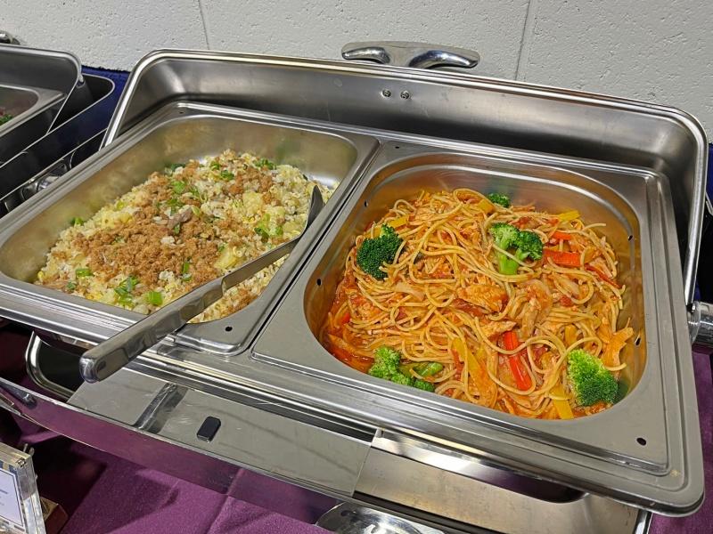 義大利隊特別要求義大利麵的醬料不要青醬白醬，只要肉醬。（圖／饗賓餐旅提供）