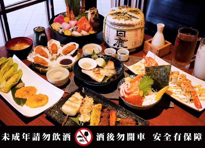 吃到飽控必衝！「狗一下居酒食堂」忠孝店限定吃到飽方案，最低988元起。（圖／馬辣集團提供）