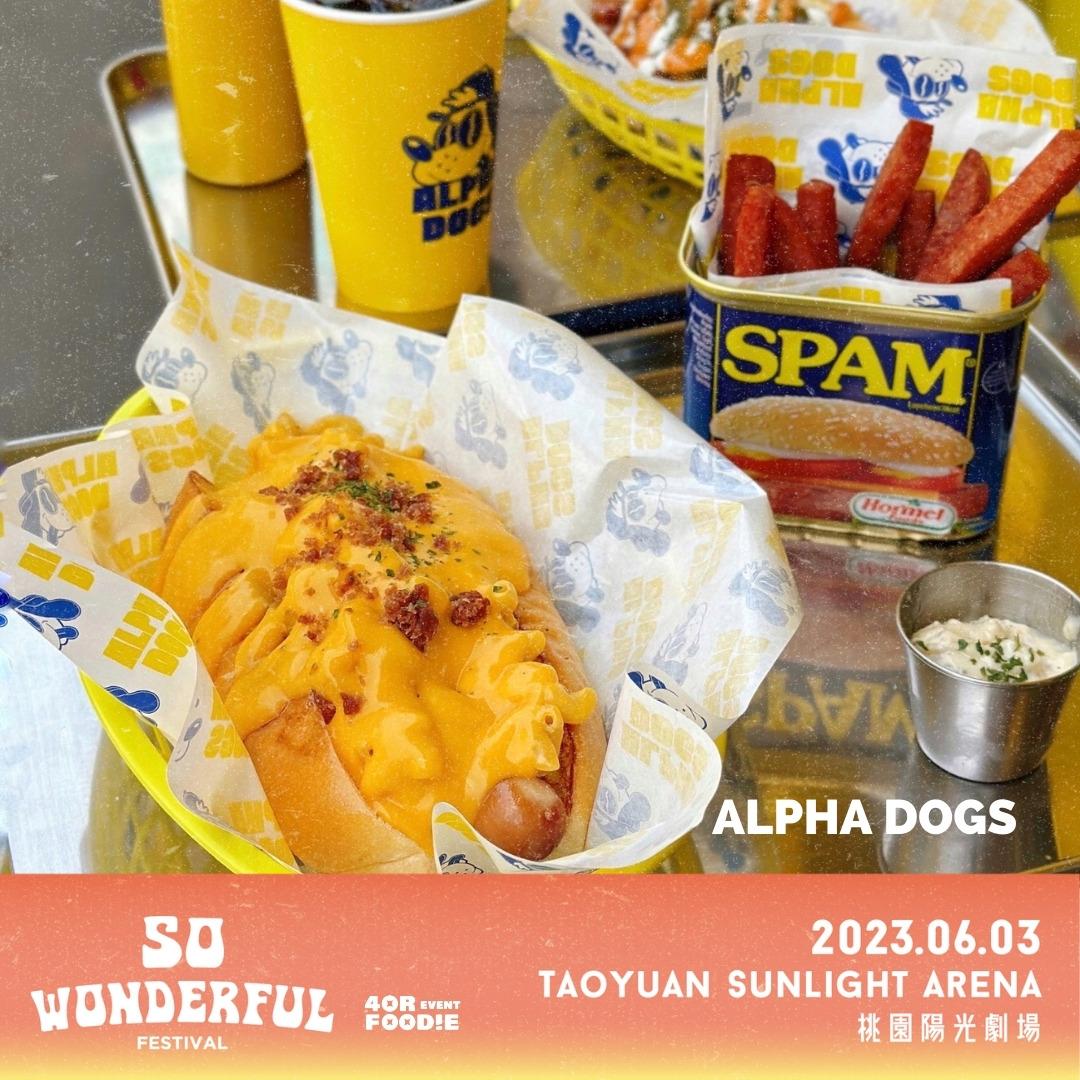 赤峰街新開幕「ALPHA DOGS」人氣熱狗店也將現身美食市集。（圖／4foodie提供）