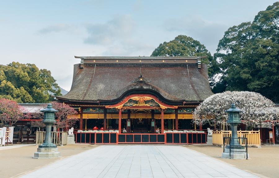 日本福岡必訪景點「太宰府天滿宮」睽違124年大整修！新建臨時殿如漂浮