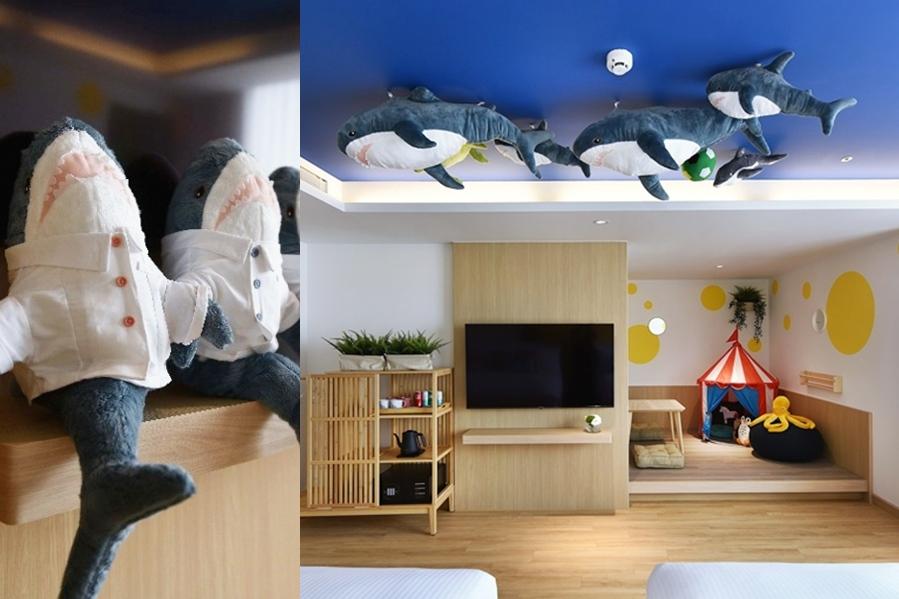 高雄新飯店「福容徠旅」雙人入住只要2599元！首間IKEA鯊魚主題房超萌亮相
