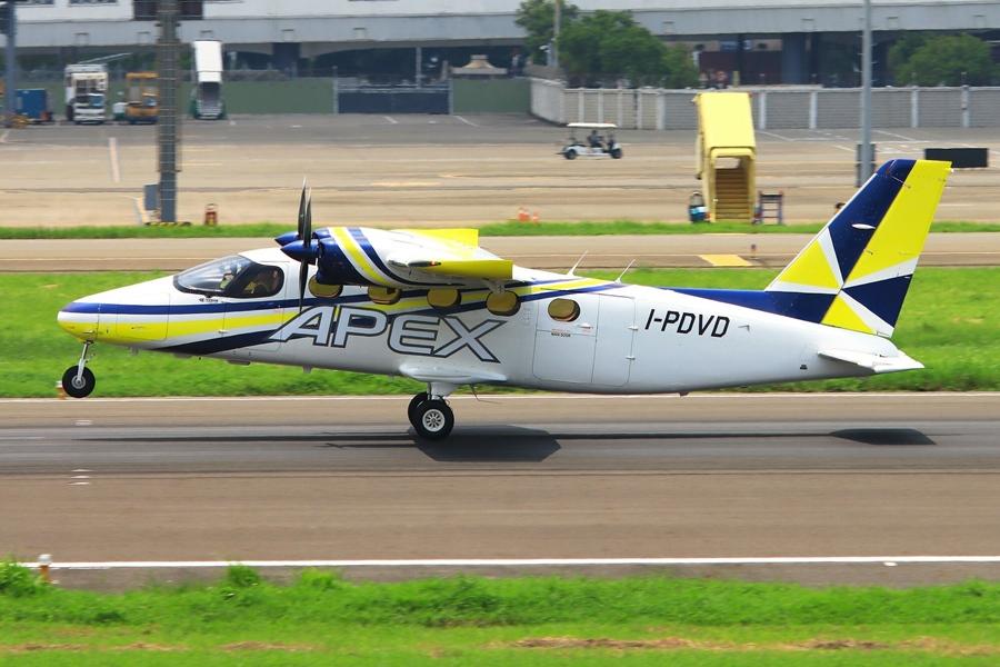 安捷航空九月安排新機型環繞恆春半島。（恆春機場活化協會提供）