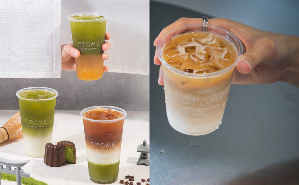 OTOME café推出宇治抹茶特調新品，加碼義式咖啡類免費升級大杯。（圖／OTOME café提供）