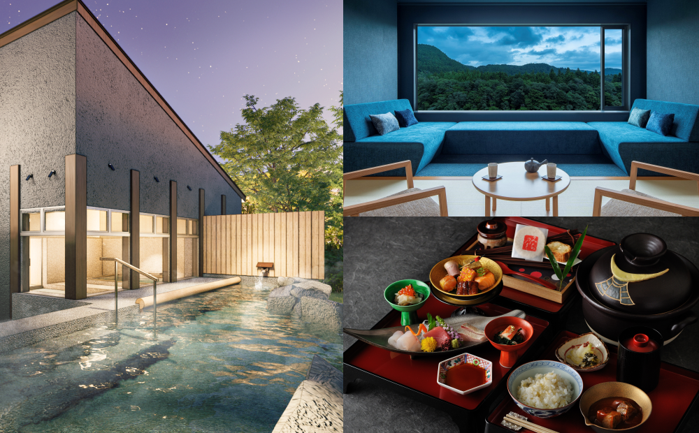 日本星野最新溫泉旅館「界 秋保」將開幕！湛藍溪景房、露天浴池泡湯暖身