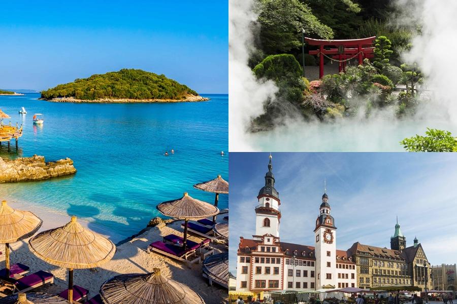 2024十大新興旅遊景點！日本第一溫泉鄉療癒仙境、平價版馬爾地夫擁最美沙灘