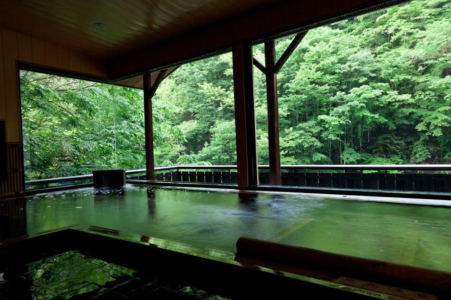 日本人夏天也瘋泡湯！６座清涼溫泉享山林綠意、天然湧泉好愜意
