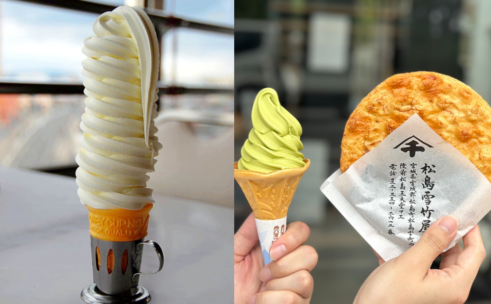 日本最強冰品攻略！巨無霸霜淇淋高達25公分、冰火仙貝隱藏吃法