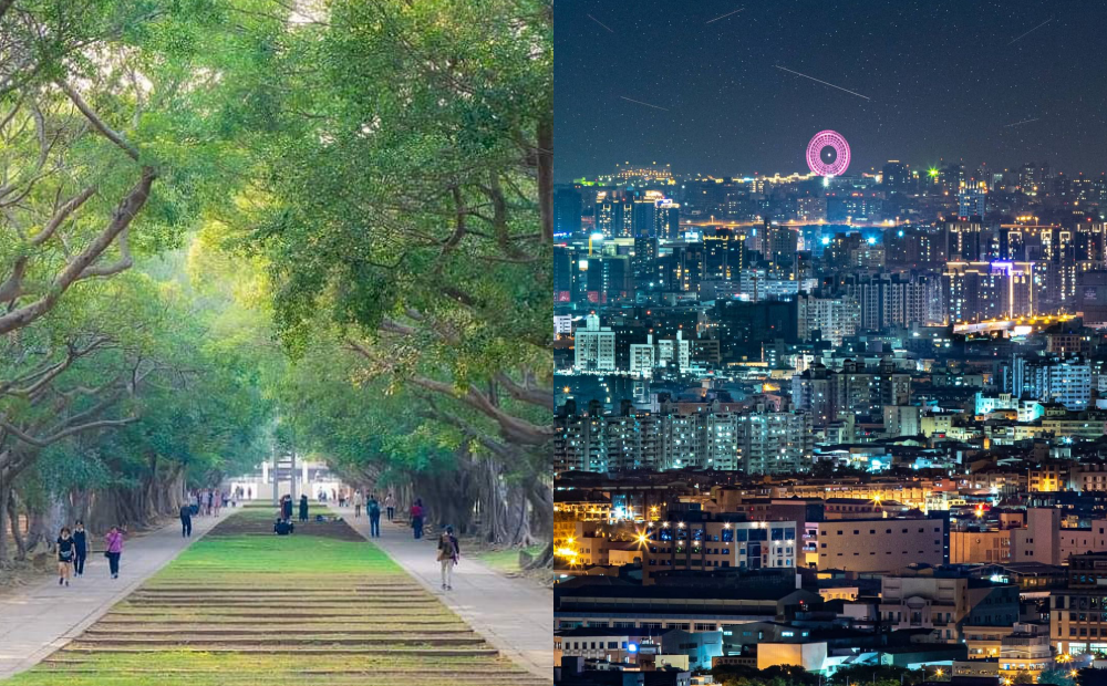 台中３大最美校園必打卡！媲美英國劍橋河畔、眺望摩天輪百萬夜景