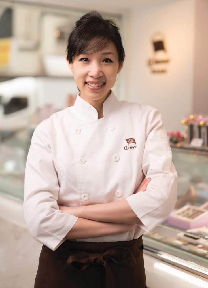 「Q sweet巧克力菁點」創辦人Queenie吳葵妮在「巧克力界奧斯卡獎」再奪金牌。（圖／Q sweet巧克力菁點提供）