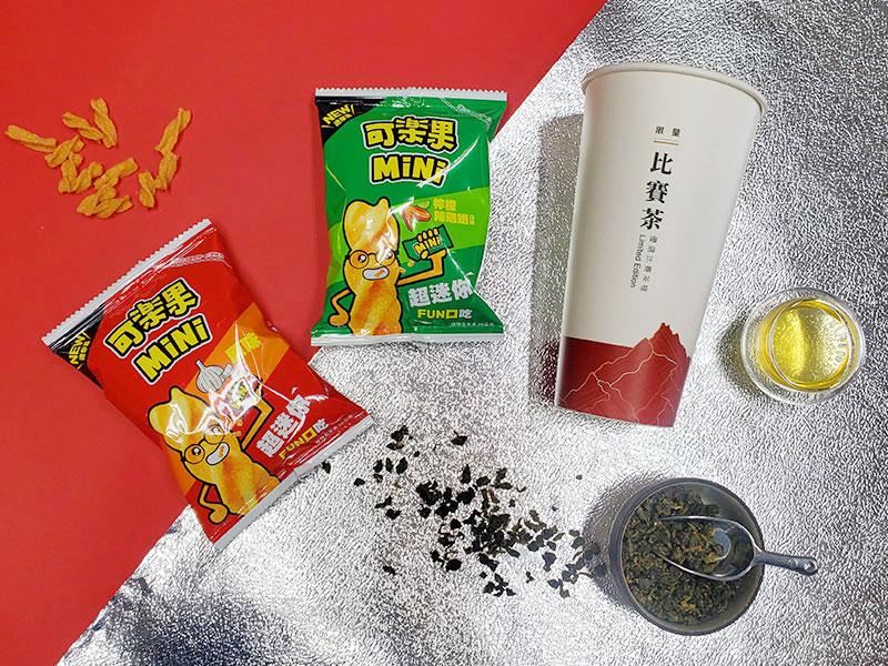 買COMEBUY比賽茶就送小包可樂果。（圖／品牌提供）