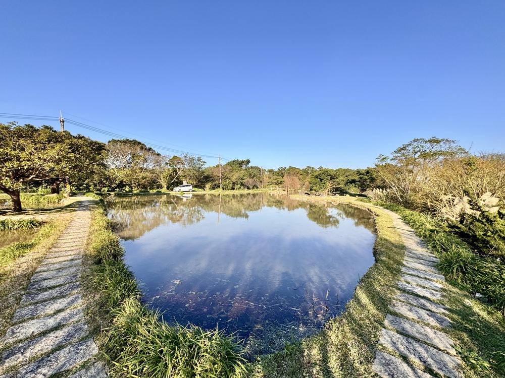 新北「三芝田心」可一探大自然山水景。（記者羅國嘉攝）