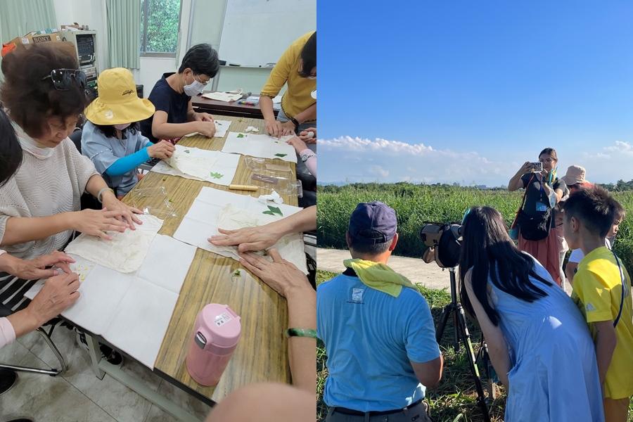 關渡自然公園陸續推出適合親子與樂齡族的體驗遊程。（圖／北市動保處提供）