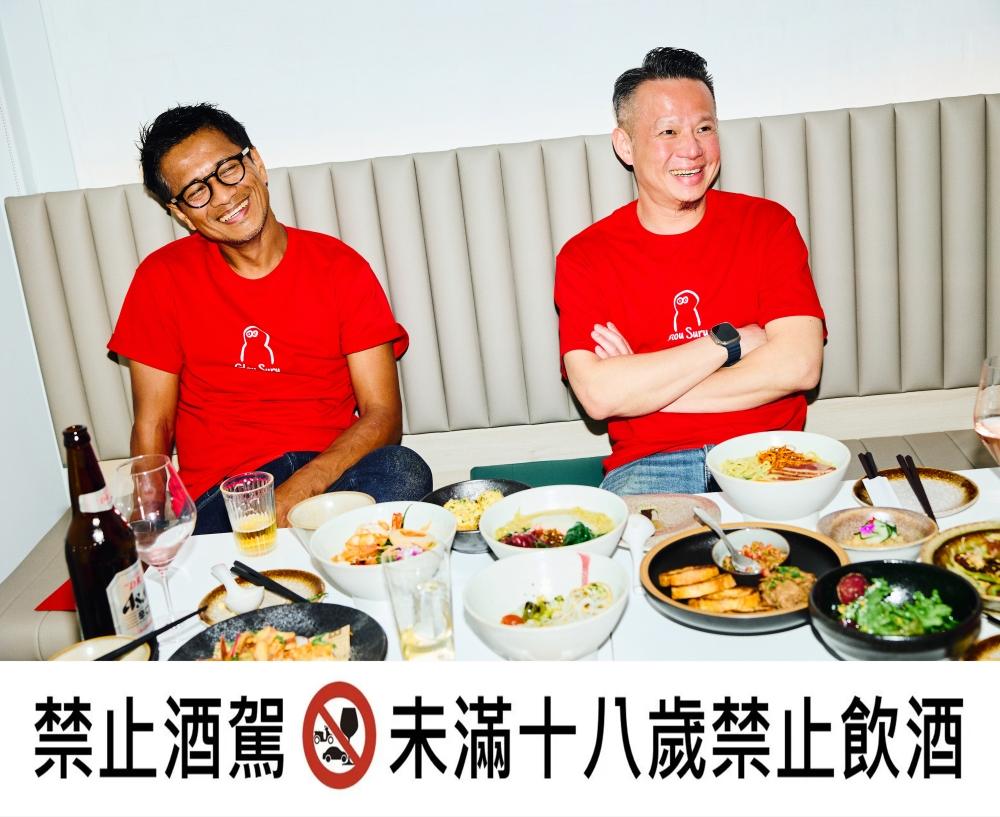 台中鳥苑與屏東AKAME雙主廚聯手打造台中時髦麵吧。（圖／業者提供）