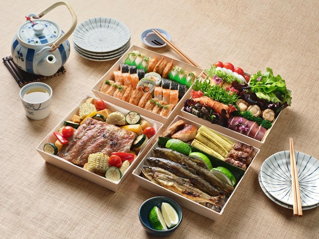 欣葉日本料理外帶多人分享餐，預訂自取再贈「巧克力蛋糕」乙顆。（圖／品牌提供）