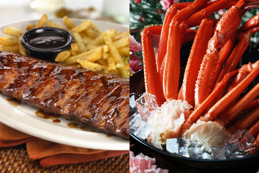 田季發爺「免費松葉蟹腳」招待媽咪!TGI FRIDAYS炭烤豬肋排買一送一 田季發爺「免費松葉蟹腳」招待媽咪!TGI FRIDAYS炭烤豬肋排買一送一