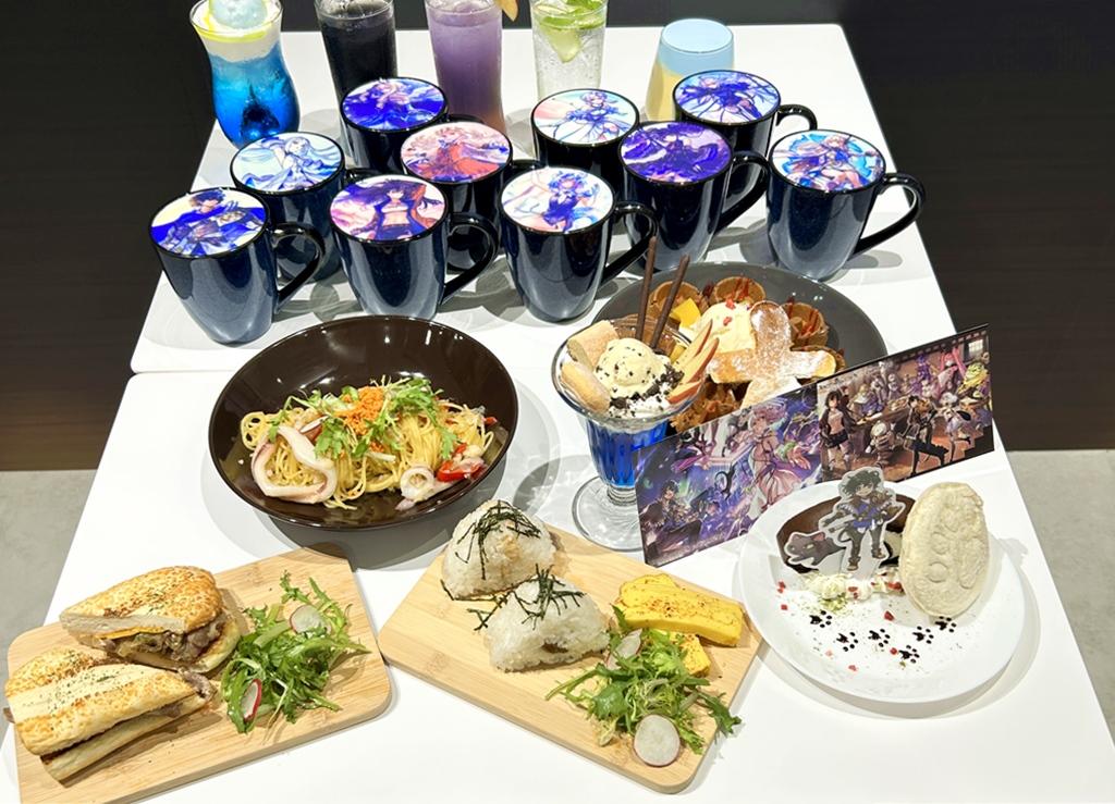 聯名主餐280-330元，甜點250-280元，飲品250元，拉花奶蓋鮮奶茶220元。（圖／餐廳提供）